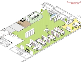 02 этаж - 375 м<sup>2</sup>